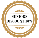 Seniors Discount 10%